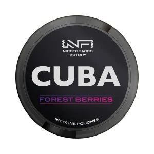 Pouch nicotina Cuba Black - Forest Berries