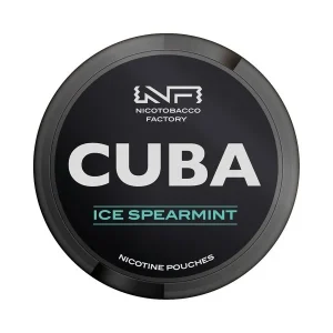 Pouch nicotina Cuba Black - Ice Spearmint