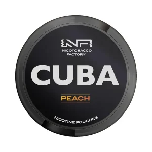 Pouch nicotina Cuba Black - Peach