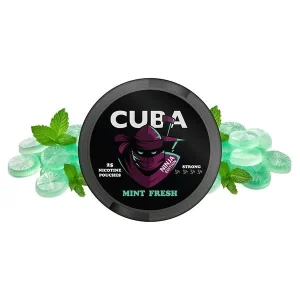 Pouch nicotina Cuba Ninja - Mint Fresh