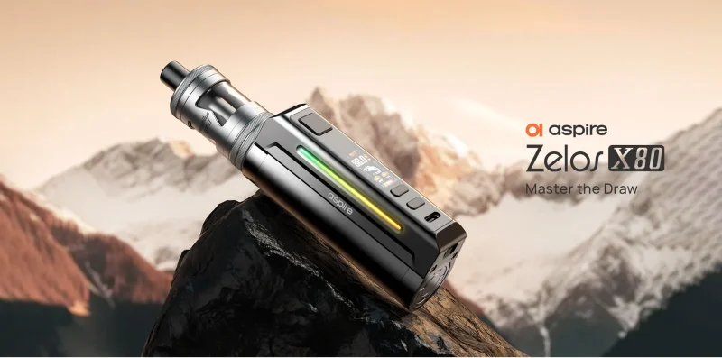 Mod Aspire Zelos X80 Black Gradient