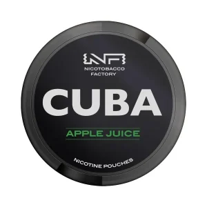 Pouch nicotina Cuba Black - Apple Juice