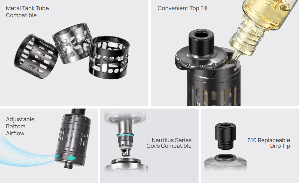 Atomizor Aspire Nautilus 3SR Black