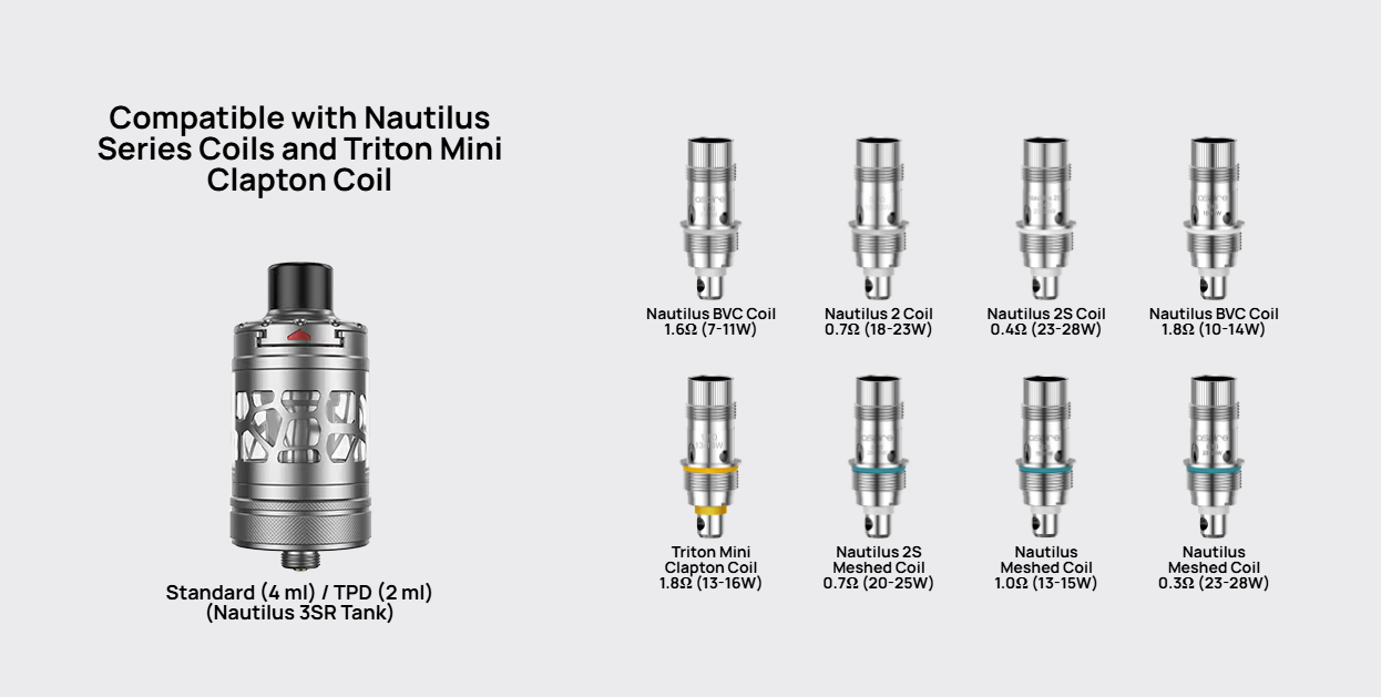 Atomizor Aspire Nautilus 3SR Black