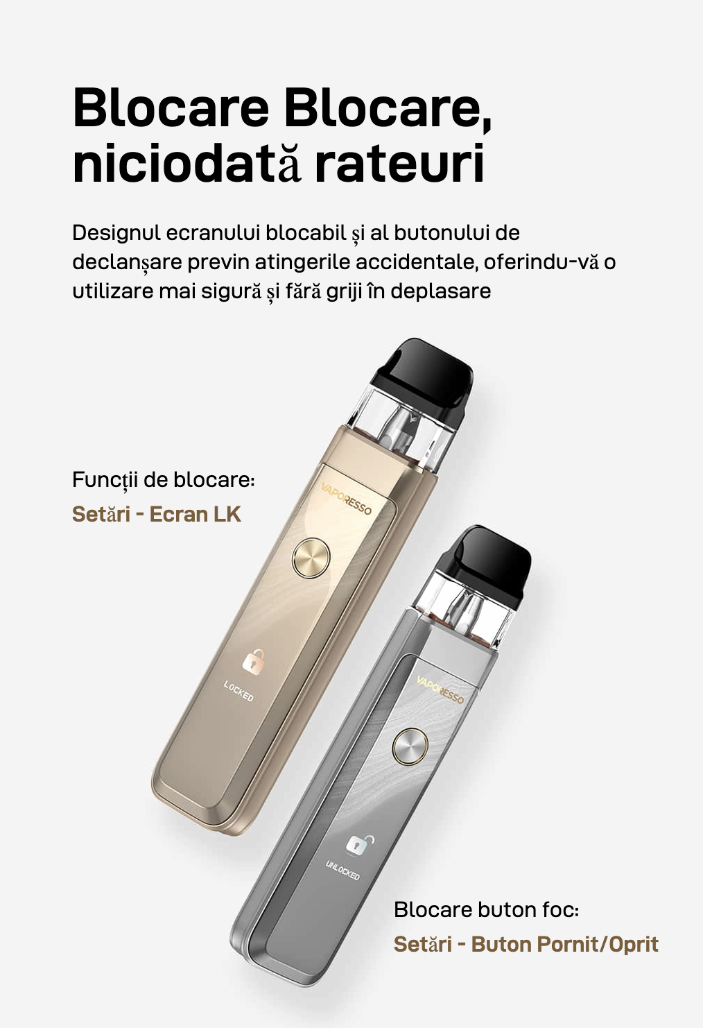 Kit Vaporesso XROS Pro 2 Glittering Gold