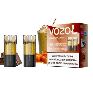 Set 2 cartuse Vozol Switch Pro Snow Top Coffee
