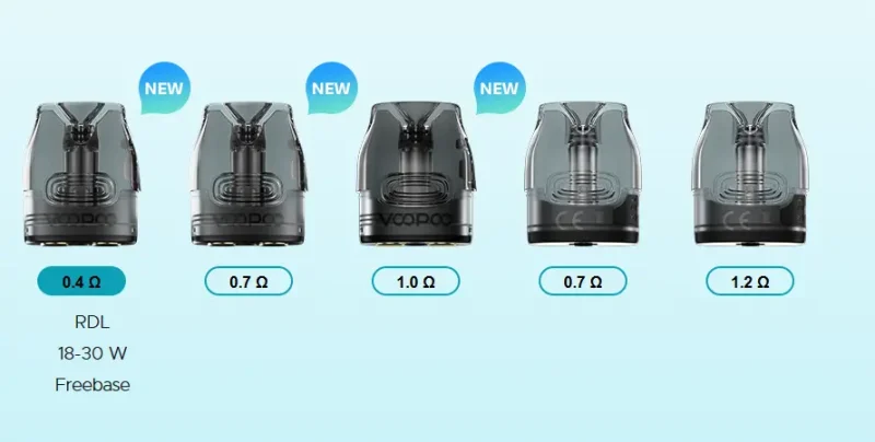 Kit Voopoo Vmate I3 cartuse compatibile