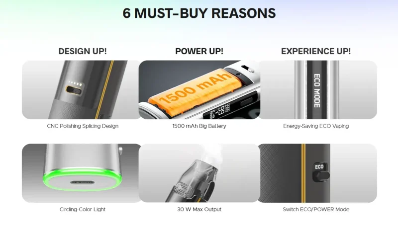 kit Voopoo VMate pro 2