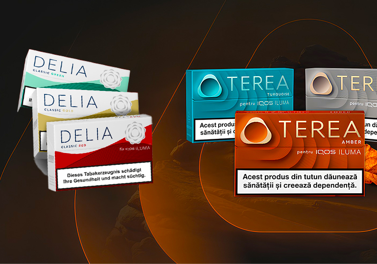 DELIA Vs TEREA: Diferențe, Aromă, Finețe, Nicotină Și Compatibilitate de pe e-potion.ro DELIA Vs TEREA