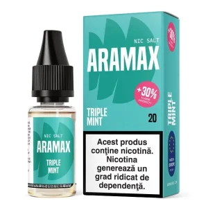 Home de pe e-potion.ro Lichid Aramax Salt Triple Mint 20mg 10ml