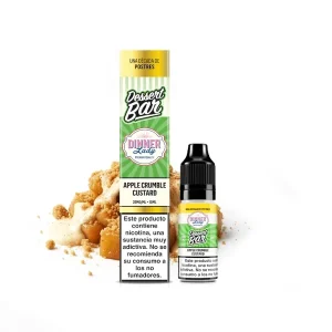 Lichid Dinner Lady Salts Dessert Bar Apple Crumble Custard 20mg 10ml