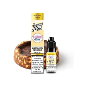 Lichid Dinner Lady Salts Dessert Bar San Sebastián Cheesecake 20mg 10ml