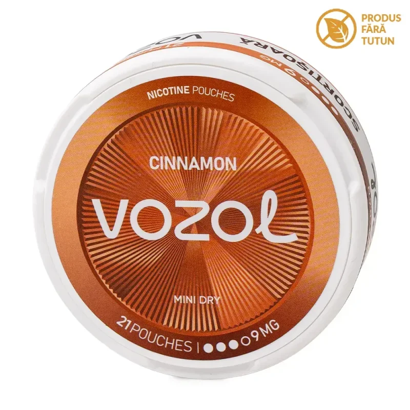 Nicotine-pouch-VOZOL-Cinnamon-9m Pouch VOZOL Cinnamon 9mg