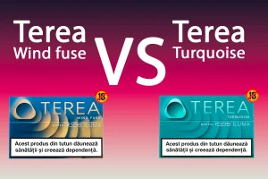 TEREA Wind Fuse Vs Turquoise: Aromă, Putere Și Experiență Mentolată