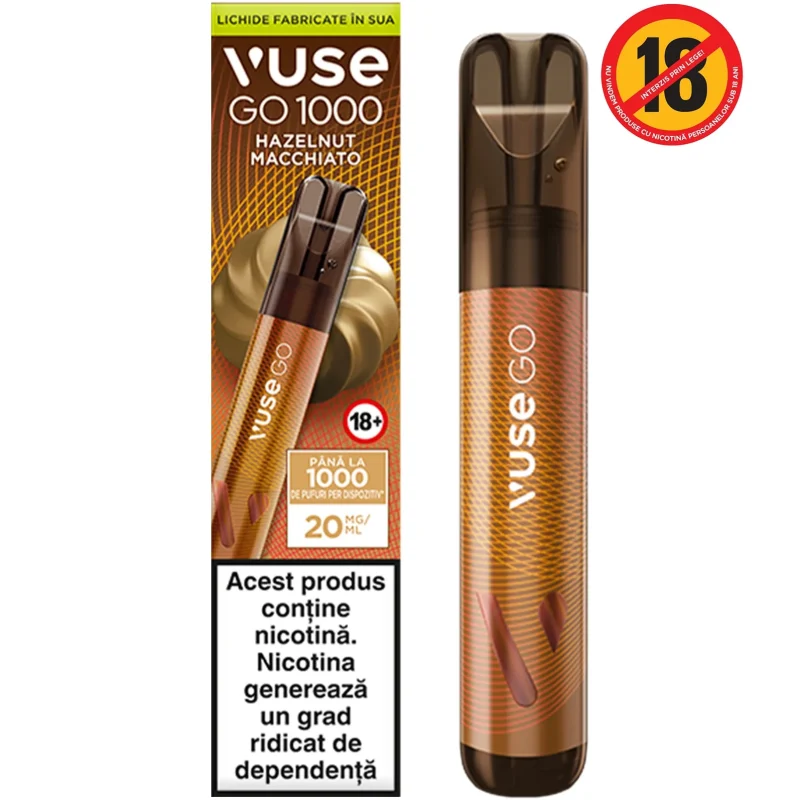 VUSE GO 1000 Pen Hazelnut Macchiato VUSE GO 1000 Pen Hazelnut Macchiato