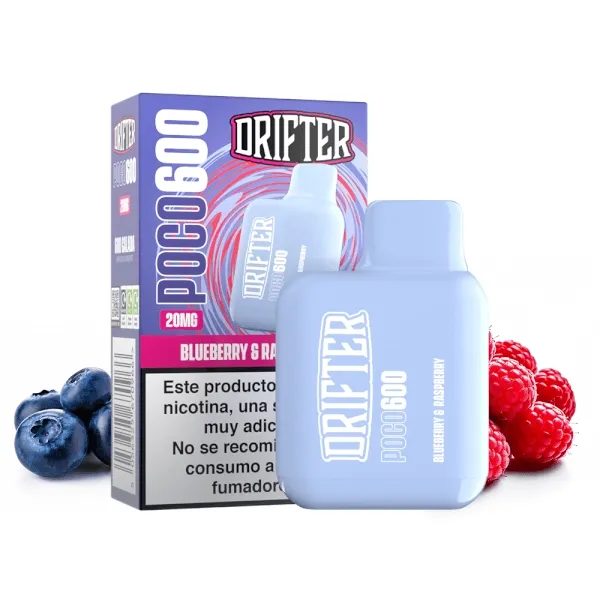 Drifter Poco 600 Blueberry Raspberry 20mg 2ml Drifter Poco 600 Blueberry Raspberry 20mg 2ml