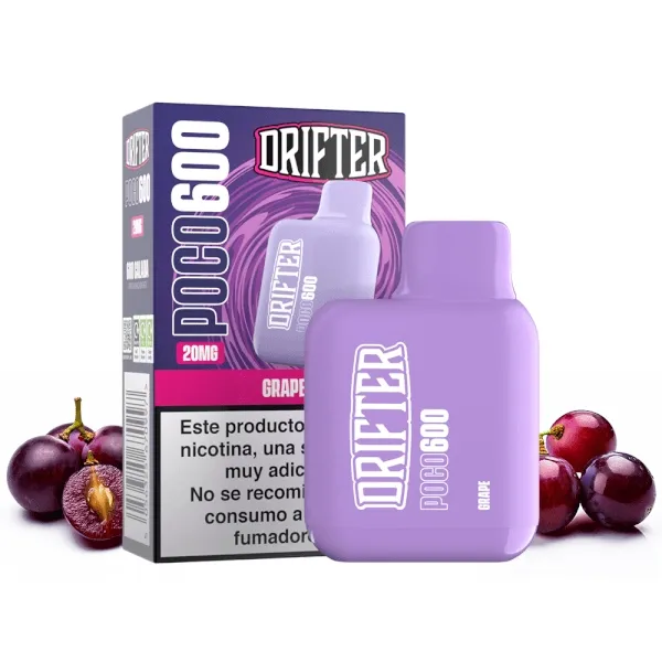 Drifter Poco 600 Grape 20mg 2ml Drifter Poco 600 Grape 20mg 2ml
