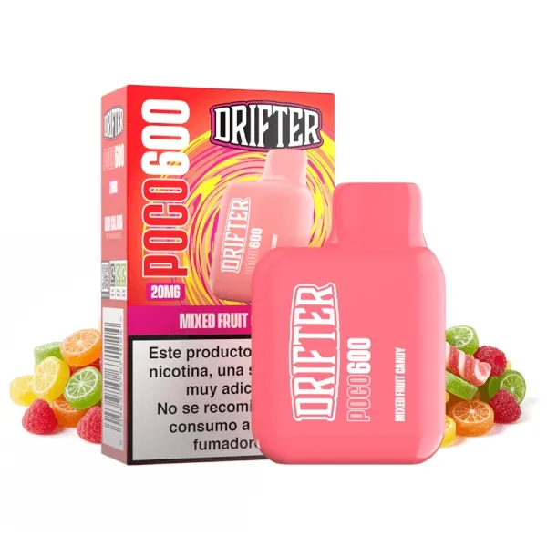 Drifter Poco 600 Mixed Fruit Candy 20mg 2ml Drifter Poco 600 Mixed Fruit Candy 20mg 2ml