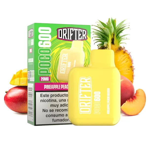 Drifter Poco 600 Pineapple Peach Mango 20mg 2ml Drifter Poco 600 Pineapple Peach Mango 20mg 2ml
