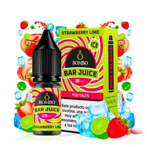 Lichid Bombo Bar Juice Strawberry Lime Ice 20mg 10ml