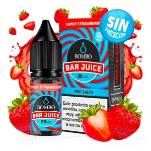 Lichid Bombo Bar Juice Super Strawberry 20mg 10ml