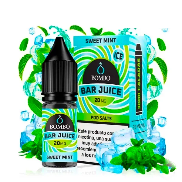 Lichid Bombo Bar Juice Sweet Mint Ice 20mg 10ml Lichid Bombo Bar Juice Sweet Mint Ice 20mg 10ml