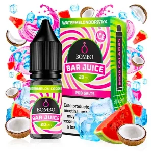 Lichid Bombo Bar Juice Watermelon Coconut Ice 20mg 10ml
