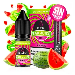 Lichid Bombo Bar Juice Watermelon Max Sin Frescor 20mg 10ml