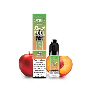 Lichid Dinner Lady Salt Fruit Full Apple Peach 20mg 10ml