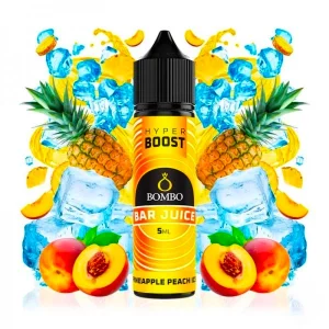 Home de pe e-potion.ro Longfill Bombo Bar Juice Hyper Boost Pineapple Peach Ice 5ml