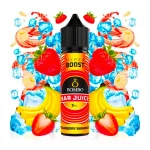 Longfill Bombo Bar Juice Hyper Boost Strawberry Banana Ice 5ml