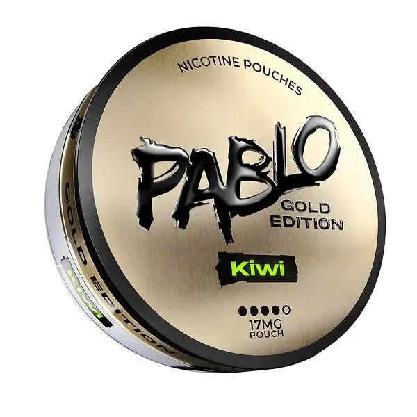 Pouch Pablo Gold 17mg - Kiwi Pouch Pablo Gold 17mg - Kiwi