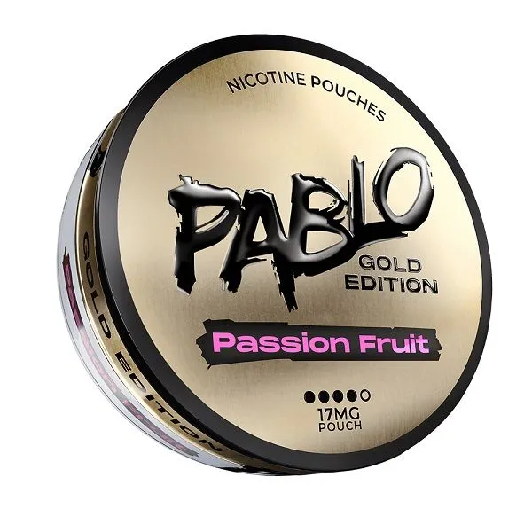 Pouch Pablo Gold 17mg - Passion Fruit Pouch Pablo Gold 17mg - Passion Fruit