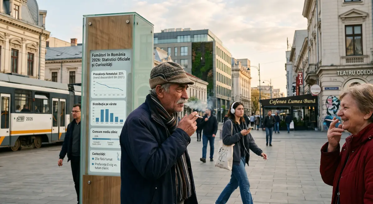 Fumători în România 2026: Statistici Oficiale și Curiozități de pe e-potion.ro Fumători în România 2026