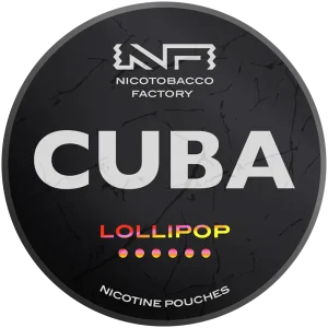 Home de pe e-potion.ro Pouch Nicotina Cuba Black - Lollipop
