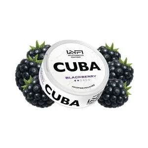 Pouch Nicotina Cuba White Low Blackberry (1)