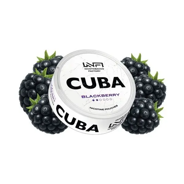 Pouch Nicotina Cuba White Low Blackberry (1) Pouch Nicotina Cuba White Low Blackberry (1)