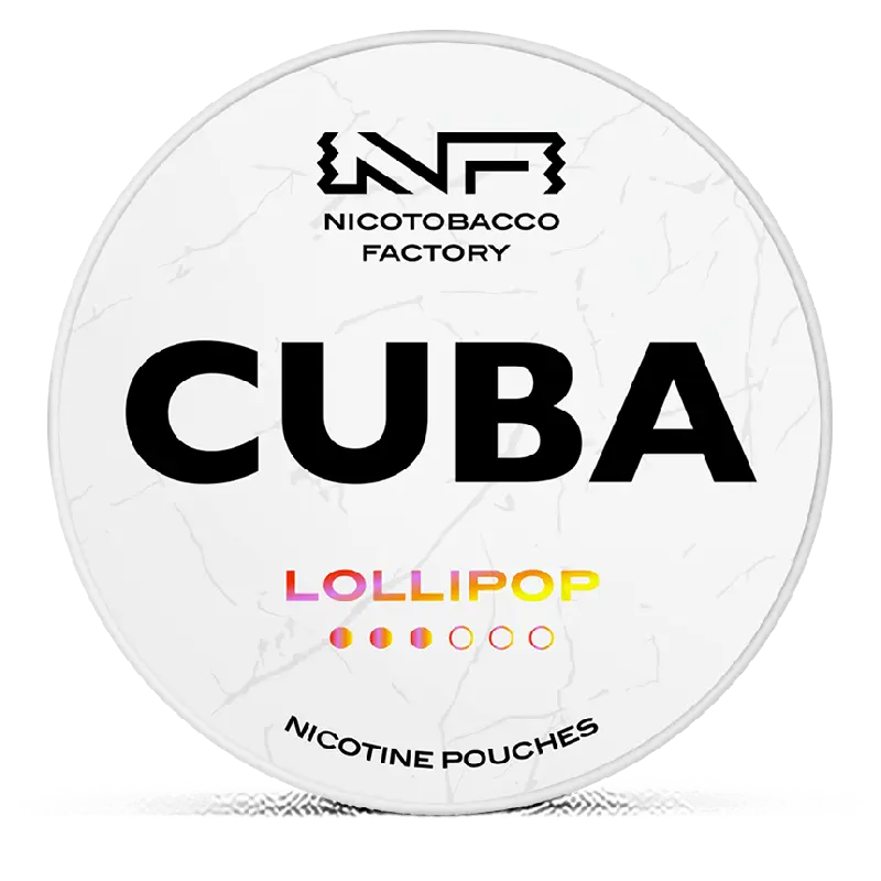 Pouch Nicotina Cuba White Lollipop Pouch Nicotina Cuba White Lollipop