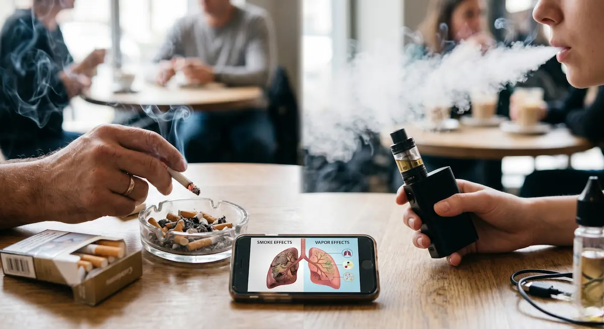 Țigară Electronică Vs Țigară Normală: Care Este Mai Dăunătoare Și De Ce? de pe e-potion.ro Țigară Electronică Vs Țigară Normală