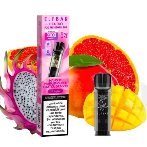 Cartus Elf Bar ELFA Pro V2 Mango Grapefruit Dragon Fruit - FR