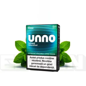 Cartus Unno Menthol Mint 20mg 1000 Pufuri
