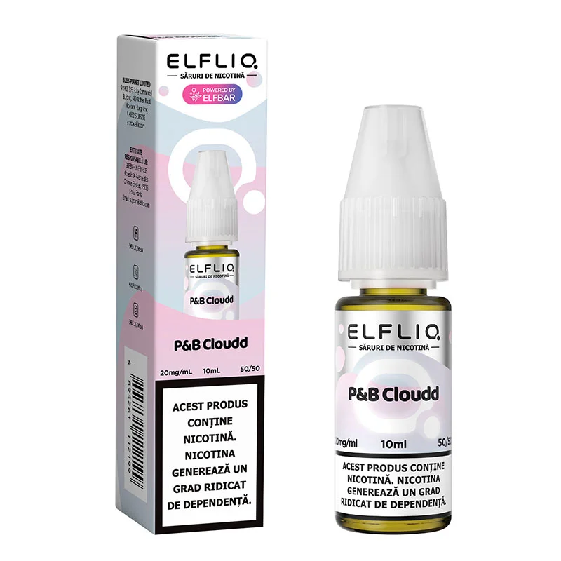 Lichid Elf Bar ELFLIQ P&B Cloudd 20mg 10ml