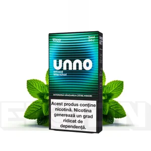 Kit Unno Menthol Mint 20mg 1000 Pufuri