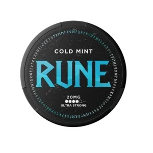 Pouch Nicotină Rune Cold Mint 28,5 mg/g (20mg/Pouch)