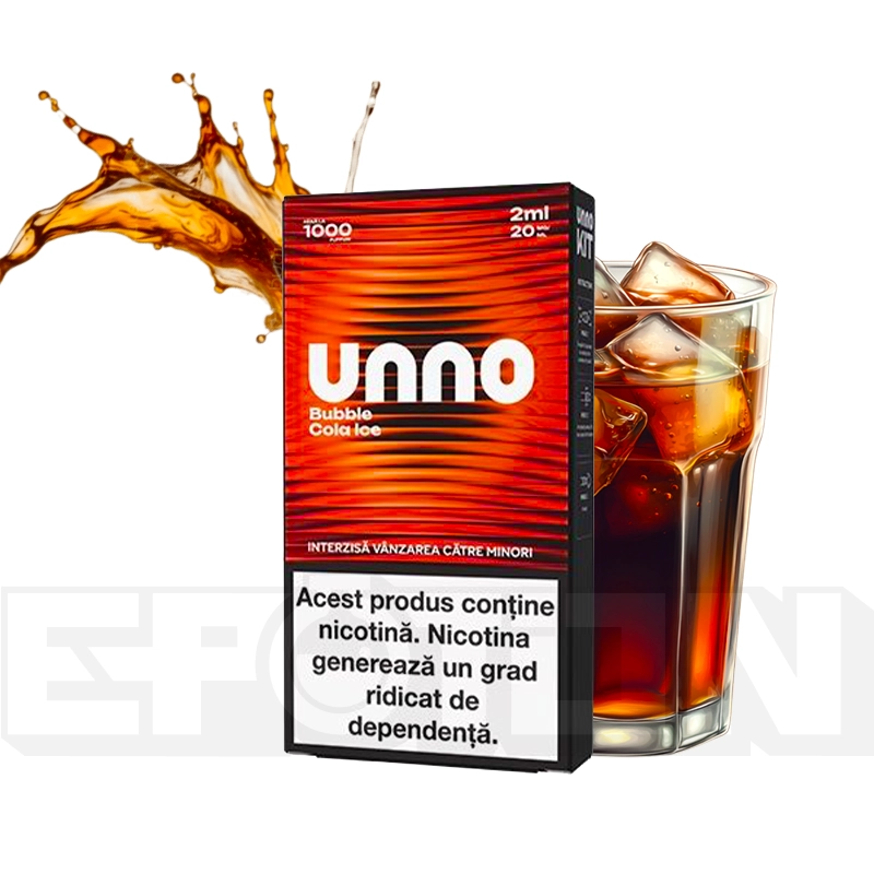 Kit Unno Cola 20mg 1000 Pufuri