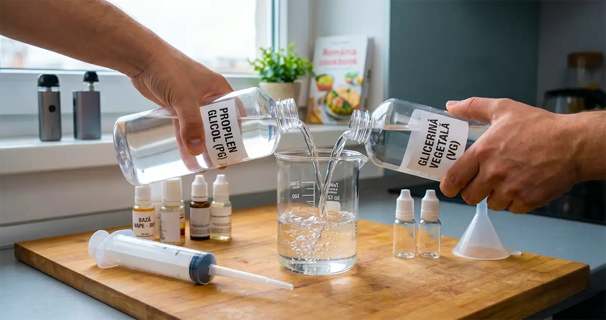 Cum Faci o Bază Ieftină de Lichid Vape ? de pe e-potion.ro Cum Faci o Bază Ieftină de Lichid Vape