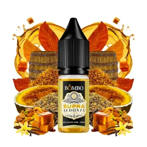 Lichid Bombo Platinum Tobacco Nic Salt Supra Aldonza Reserve 20mg 10ml