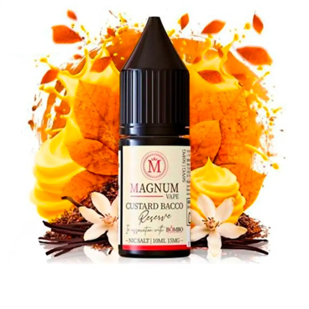 Lichid Magnum Vape Salts Custard Bacco Reserve 20mg 10ml