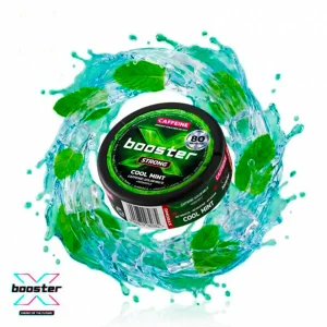 Pliculețele X-Booster cu Cofeină Cool Mint 80mg