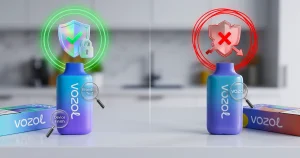 Vozol Original sau Fals: Cum Verifici Autenticitatea Pas-cu-Pas